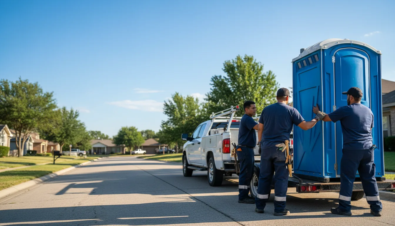 Portable Toilet Rental in De Witt, IA near me